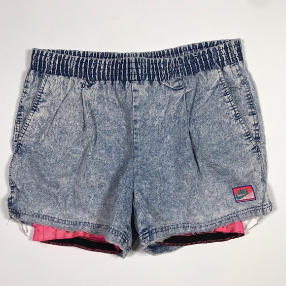 nike jean shorts